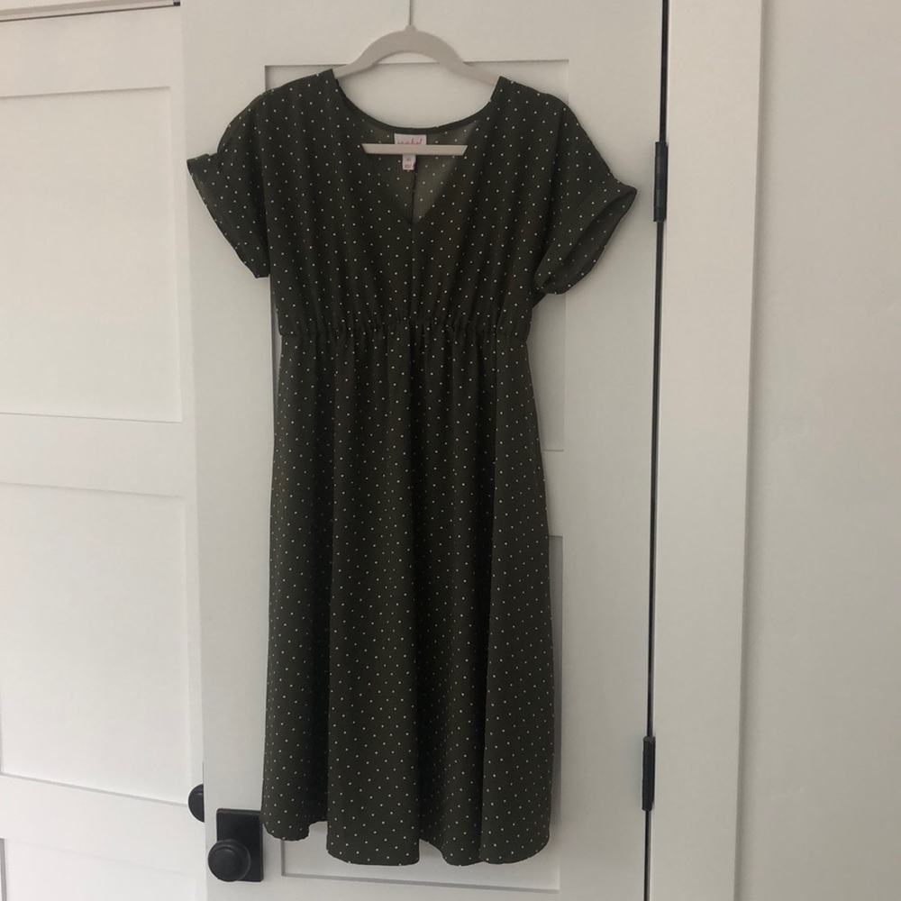 Ingrid & Isabel polka dot dress